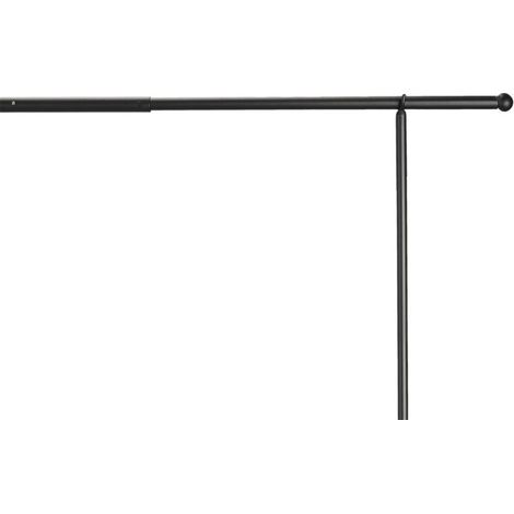 Barre Décorative Ajustable "Table" 139-250cm Noir (1/5)