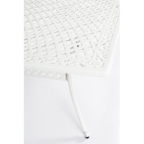 Tavolo da Giardino Alluminio Antracite Classico da Esterno - CLASSIC - Dimensione: 213x107 cm - Colore: Bianco (1/5)