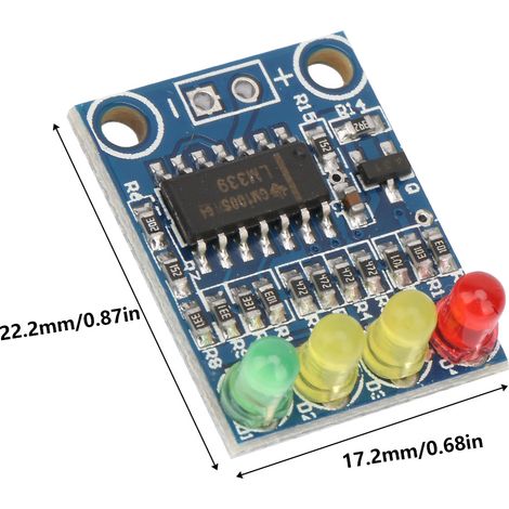 Module indicateur batterie 12V 4 chiffres LED affichage capacité de charge (1/5)