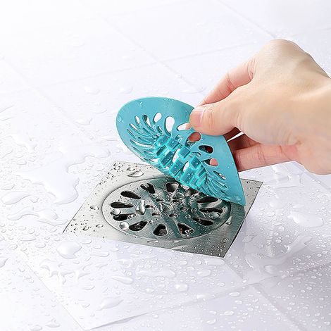Filtre Anti-bouchon Pour Évier - Filtre À Cheveux En Caoutchouc Thermoplastique Souple - Forme Volcanique - Convient Pour Évier Cuisine Et Salle De Bain - 2 Pièces (1/5)