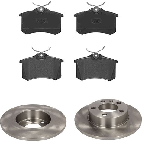 KIT FRENI POSTERIORI compatibile con SEAT ARONA (KJ7) - DISCHI + PASTIGLIE OEM: P 85 020 / 16883 /SOSTITUZIONE DIRETTA/BASSA POLVERE/SILENZIOSO (1/5)