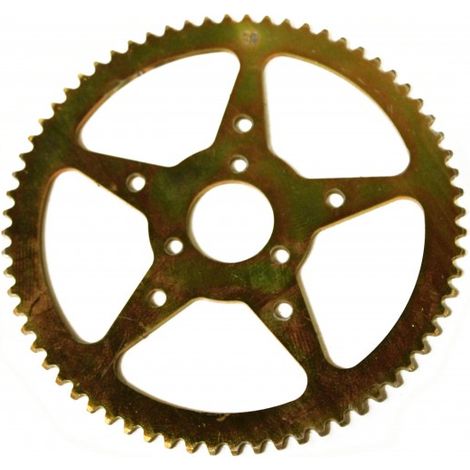 Plato cadena Zocchi 68 dientes 140mm Pit Bike ATV quad (1/3)