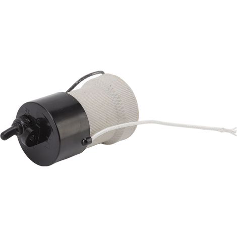 Douille E27 en porcelaine étanche, support de lampe à chaleur isolant, 2 niveaux réglables, petit té (1/5)