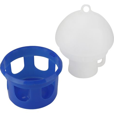 Distributeur d'eau automatique grande capacité pour mangeoires et abreuvoirs pour oiseaux et pigeons (6,5 L) (1/5)