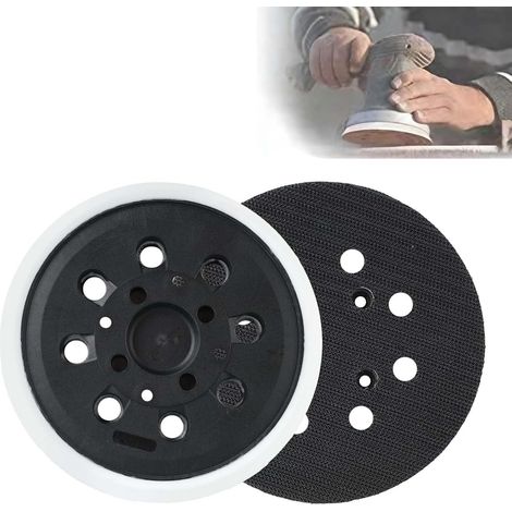 Set mit 2 125-mm-Schleifscheiben mit 8 Löchern für Exzenterschleifer, kompatibel mit Bosch PEX 300 AE, PEX 400 AE, PEX 4000 AE, AdvancedOrbit 18 (1/5)