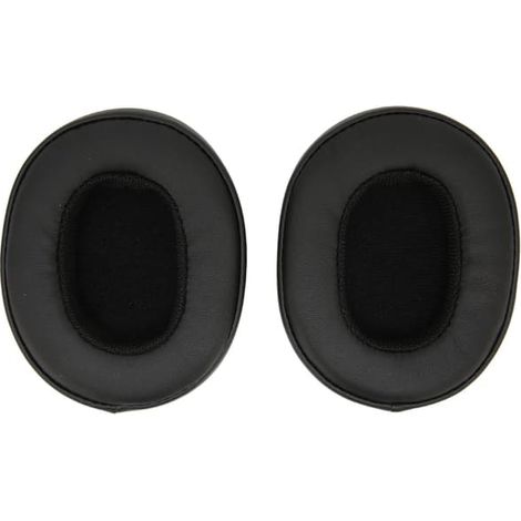 Coussinets d'oreille de rechange en cuir protéiné pour casque sans fil Skullcandy Crusher 3.0 Hesh3 - Pièces de rechange - Noir (1/5)
