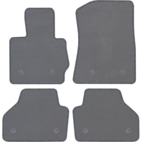 Tapis de sol dédiés pour BMW X3 F25 (2011-2017) - EVA Gris nid d'abeille (1/5)