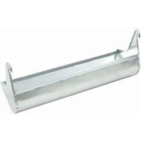 Mangiatoia o abbeveratoio Ropet in lamiera per pulcini e polli varie lunghezze - 120 cm - mangiatoia