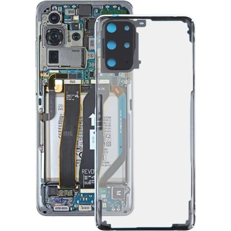 Transparent glass back cover for Samsung Galaxy S20+ battery (1/4)