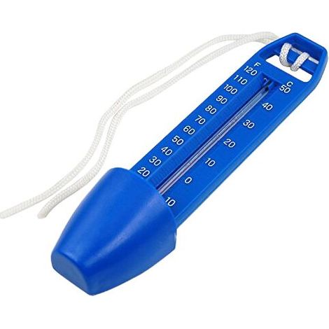 royaluxe -Compt de température de piscine flottant, thermomètre d'eau de piscine, test en plastique sans fil, baignoire en plastique (1/5)