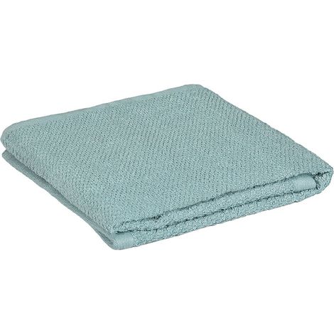 Asciugamani ospite per bagno 100% cotone verde acqua 40x60 cm (1/5)
