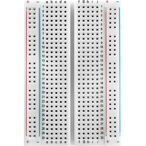 Placa de Conexiones 400 Contactos sin soldadura  Blanco (1/5)