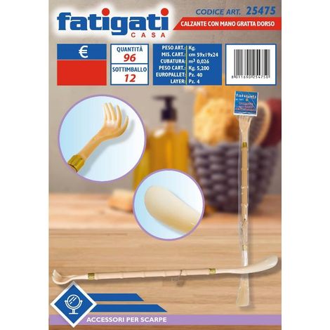 CALZANTE C/MANO GRATTA DORSO 25475 FAT