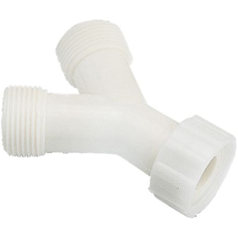 Raccord de jonction en Y 3/4'' pour tuyau d'alimentation de machine à laver - 451-20