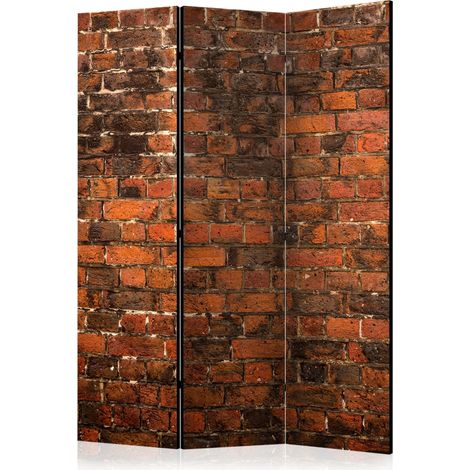 Paravento - Old Brick Wall [Room Dividers] - 135x172 (1/4)
