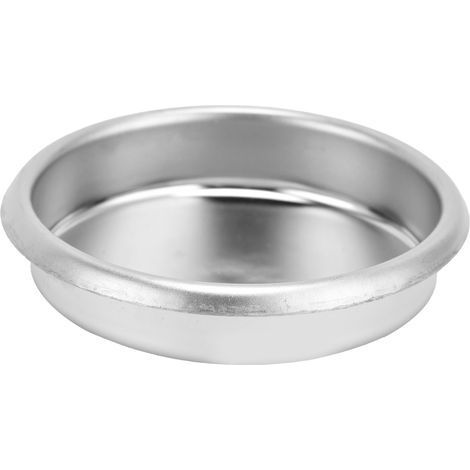 Insert de rinçage métallique 51mm pour machines à café Delonghi EC680 EC685, filtre aveugle en acier inoxydable (1/5)