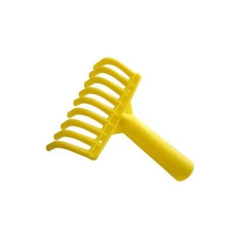 RASTRELLO 9 DENTI IN PLASTICA PER RACCOLTA OLIVE (1/2)