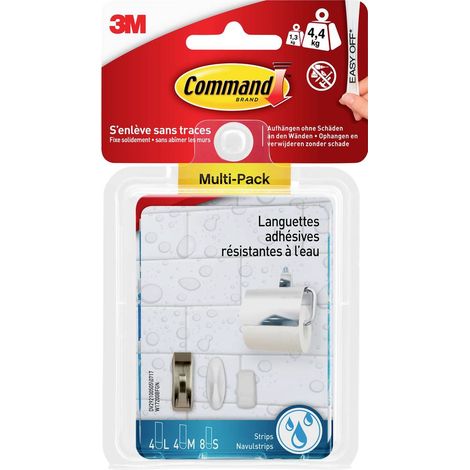 3M Strisce Command™, confezione multipla Contenuto: 16 Parti