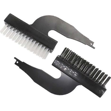 Brosse électrique en nylon pour scie sabre, tête de brosse universelle pour outil de meulage et décapage de la rouille des métaux ( ) (1/4)