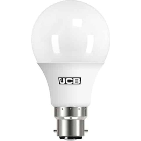 Litecraft Light Bulb 8.5 Watt B22 Bayonet Cap Golf Ball Daylight White LED in White