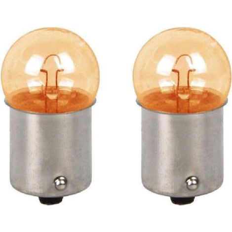 Trade Shop - Lamparas De Posicion Ba15s R5w 12v 5w L-p116 Warm Light Halogen No Canbus - (1/3)