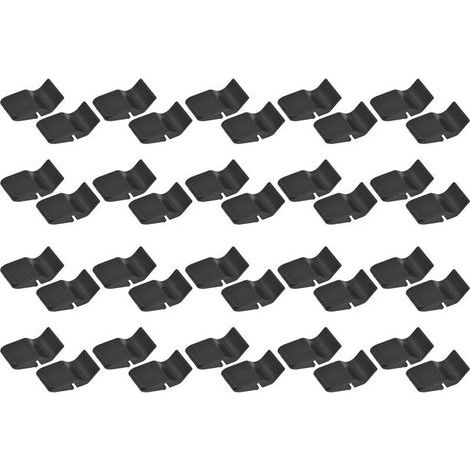 40 clips de fixation pour boîtier de filtre à air d'admission, compatibles avec les références 17219P65000 et 17219-P65-000