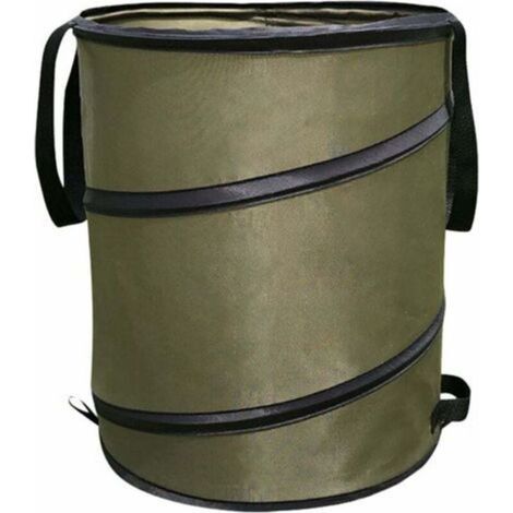 Sacs de déchets de Jardin Pop-Up 37.8L Sac de Jardin Auto-dressant en Polyester extrêmement Robuste - Ensemble de Sacs déco Premium autoportant, Stable et Pliable , (1/4)