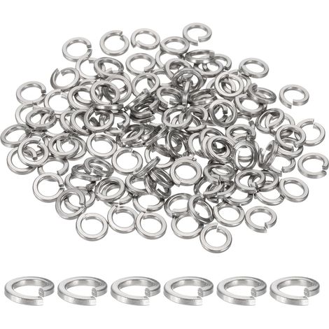 Pack De 120 Rondelle Grower M4 Rondelles Fendues Argent (1/5)
