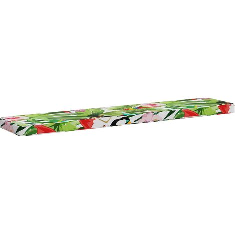 Coussin de banc 1 pièce VUGHT 100 % polyester Multicolore vidaXL