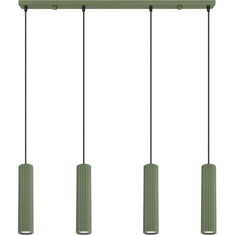 Lampade a sospensione Karbon verde oliva 81x120x5cm Sollux (1/5)