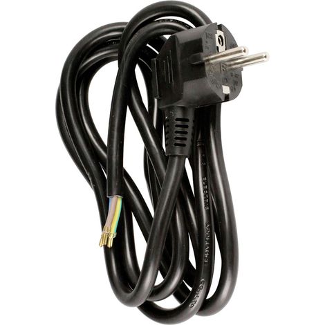 Zenitech – Cordon d'alimentation 16A 3G1,5mm² 2m – Prise moulée 2P+T – Câble HO5VV-F robuste – Puissance 3680W sous 230V (1/4)