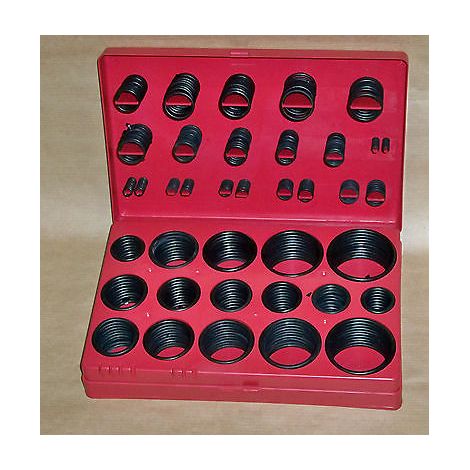 KIT GUARNIZIONI O-RING ORING 419 PZ ASSORTIMENTO METRICI ANELLI GOMMINI