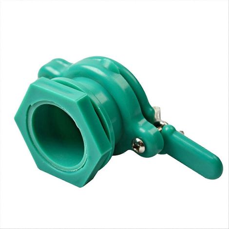 Robinet à miel avec vanne, extracteur de miel, valve de soutirage, robinetterie en acier inoxydable, pour récupération du miel, usage apicole, débit précis, modèle standard (1/5)