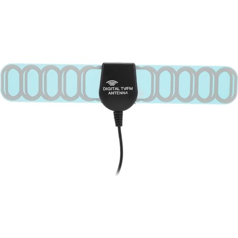 Antenne TV universelle de 74,8 pouces pour voiture, amplificateur de réception radio FM, alimentation CC 10,5-16 V (1/5)