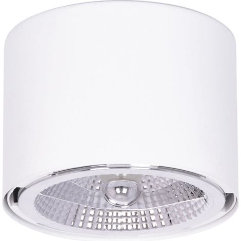 Spot plafond saillie blanc tube Kaja HORN K-5133 AR111 (1/3)