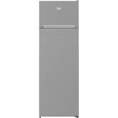 Beko – Réfrigérateur 2 portes 250L – Statique – Classe E – Dimensions H 160.6cm x L 54cm x P 57.4cm – Congélateur en bas