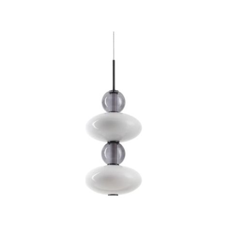 Lampadario A Sospensione Contemporaneo Lumiere Metallo Nero Led 34W 3000K Ip20 (1/2)