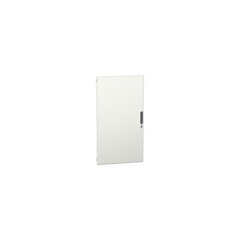 Schneider Electric Porta elettrica sicura in acciaio bianco