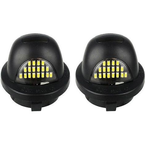 Support d'éclairage de plaque d'immatriculation à LED pour Ford F150. F250 et F350 (1999-2016) (1/5)
