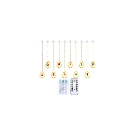 Lumières De Décoration De Noël, 50 LED 3M Guirlande Lumineuse USB Étanche Guirlandes Lumineuses Lumières féériques 8 Modes d'Eclairage Lumière pour Noël Fenêtre Soirée Terrasse Fenêtre Patio Jardin(Mo