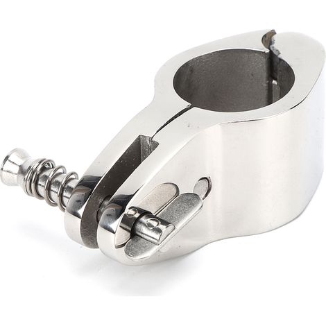 Glissière de mâchoire de bateau articulée en acier inoxydable 316, raccord de quincaillerie marine, 25mm, 1 po (1/5)
