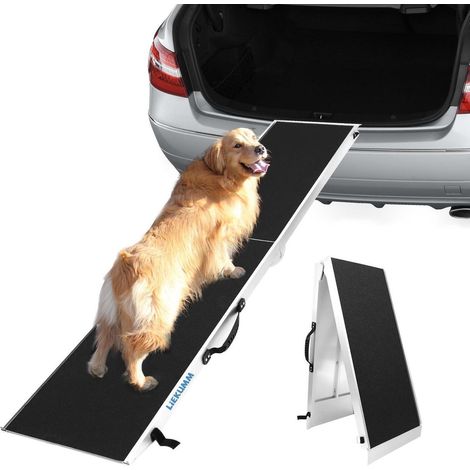 Rampe pliable pour chien, aluminium, 180 kg, antidérapante, pour SUV et camions (1/5)