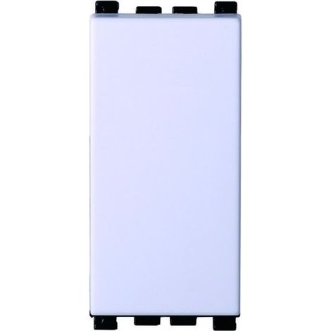 ETTROIT falso polo copritasto colore bianco compatibile Vimar Arke (set 2 pz) - VA0100B