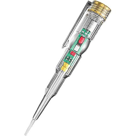 Stylo testeur de tension intelligent sans contact, détecteur de courant numérique par induction, sonde pour tournevis électrique, indicateur de circuit-AquaForge