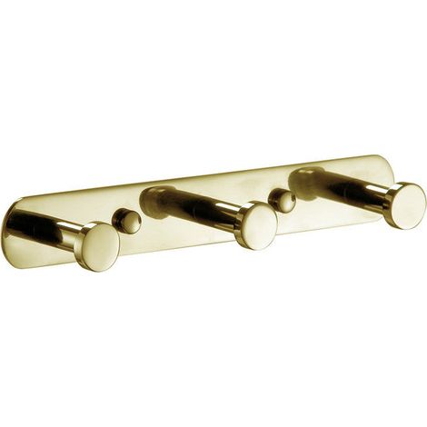 MANILLONS TORRENT 06544056 ECO Percha Triple Dorado PVD - ref: 06544056 (1/2)