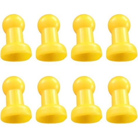 Embouts de Trampoline -Capuchon D'extrémité de Trampoline Lot de 8 Embouts de Protection pour Barres de Filet de Trampoline Ø 25 Mm (1/5)