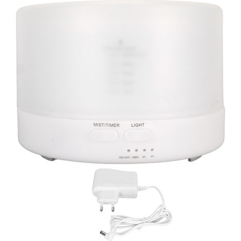 Diffuseur d'aromathérapie ultra silencieux, réservoir 500 ml, humidificateur d'air pour maison voiture bureau, 100-240V prise UE (1/5)