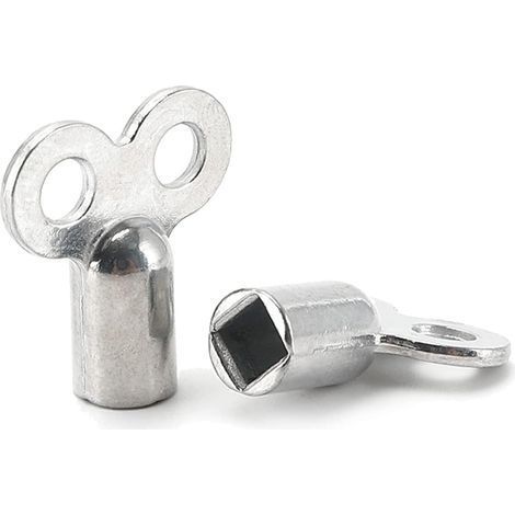 2 Pièces Clé De Purge, Carré 5 Mm, Alliage De Zinc, Pour Radiateur, Universel (1/5)