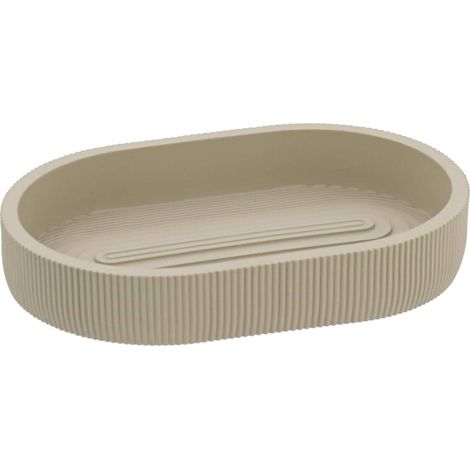 Ovale seifenschale aus polyresin in geometrischer form - grege - Tendance (1/2)