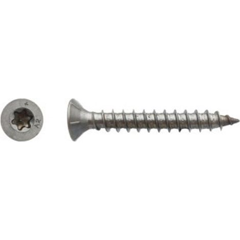 Vis pour construction bois tête fraisante Torx® Inox A2 - 8 x 70 mm - BIVI